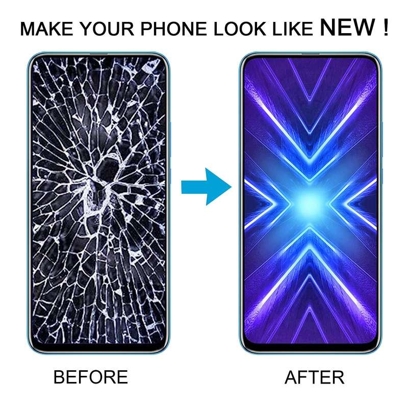 For Honor 9X Global LCD Screen and Digitizer Full Assembly with Frame (Green)