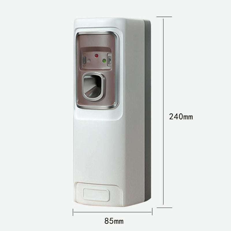 Automatic Light Sensor Spraying Machine Toilet Timed Fragrant Machine(White)