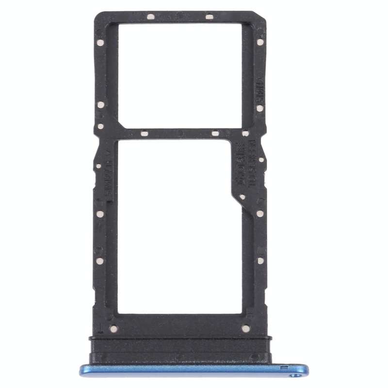 SIM Card Tray + SIM Card Tray / Micro SD Card Tray for Honor Play 30 Plus(Blue)