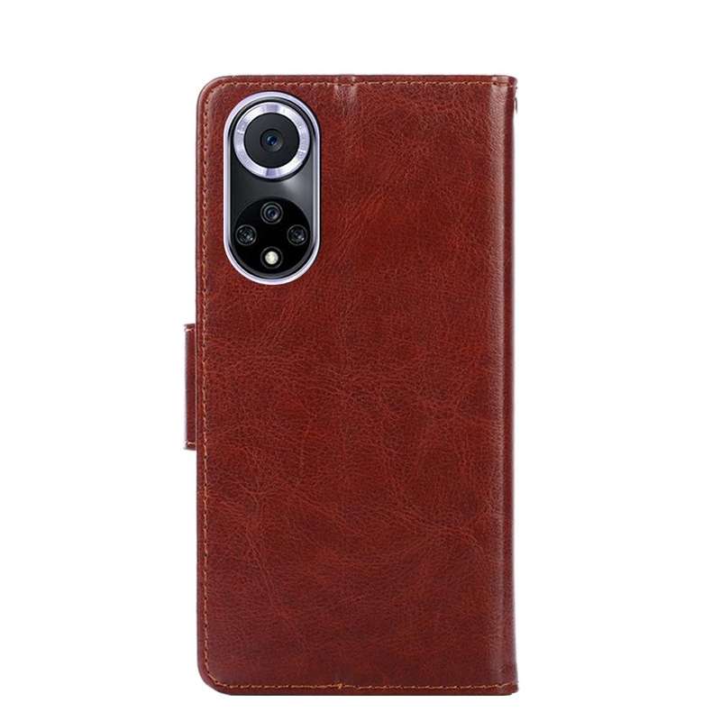 For Huawei nova 9 Crystal Texture Leather Phone Case(Brown)