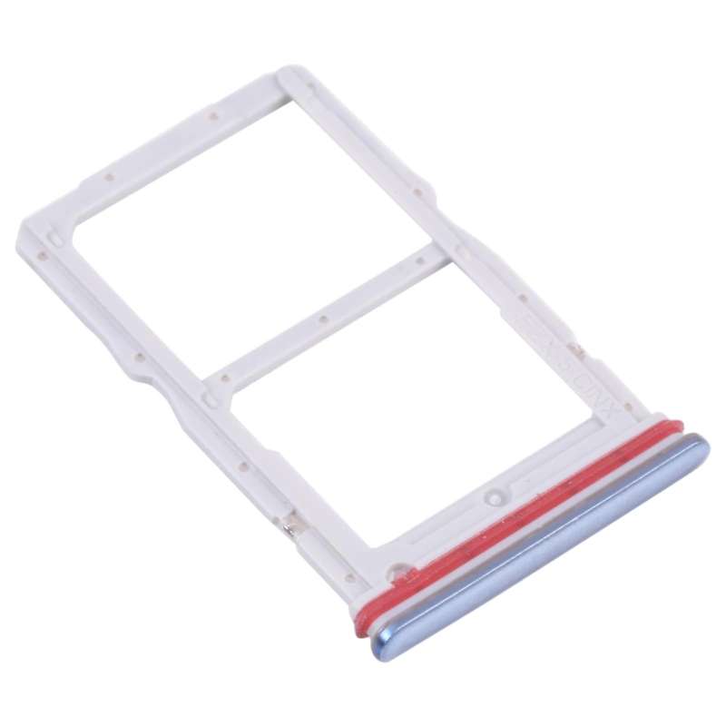 SIM Card Tray + NM Card Tray for Huawei nova 7 SE 5G Youth (Blue)