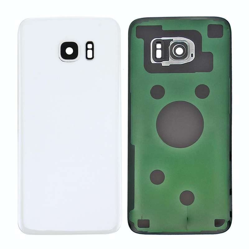 For Galaxy S7 Edge / G935 Original Battery Back Cover with Camera Lens Cover (White)