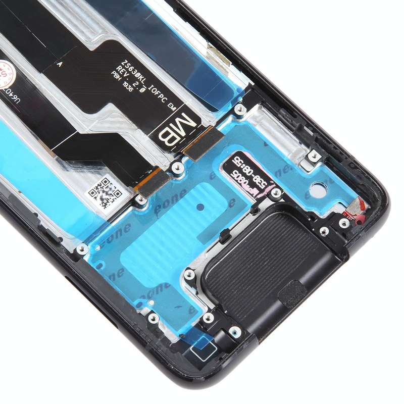 OEM LCD Screen for Asus Zenfone 6 ZS630KL I01WD Digitizer Full Assembly with FrameBlack)