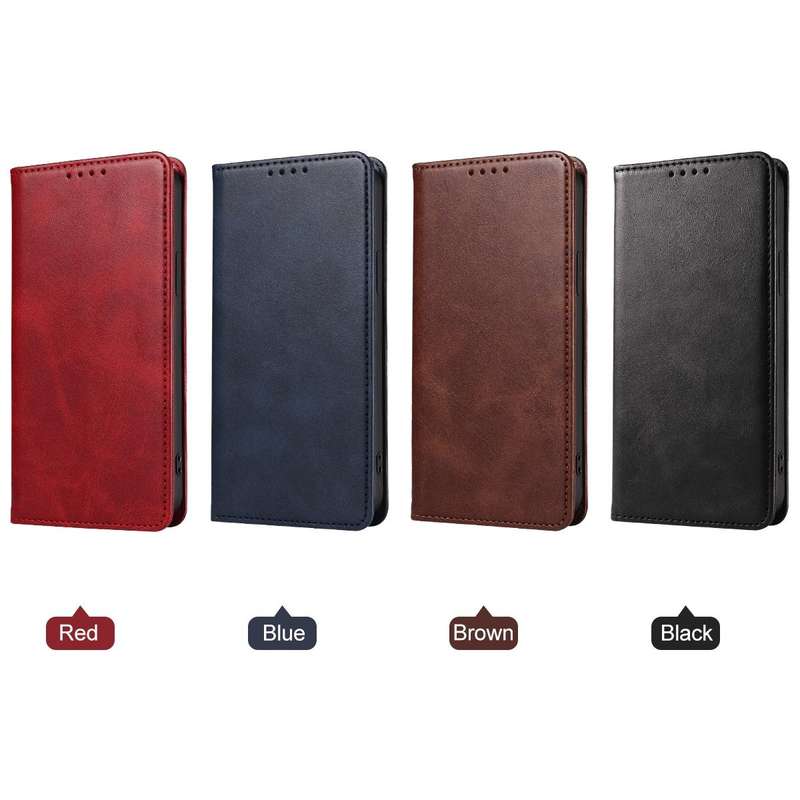 For ZTE Blade A31 Plus Magnetic Closure Leather Phone Case(Blue)