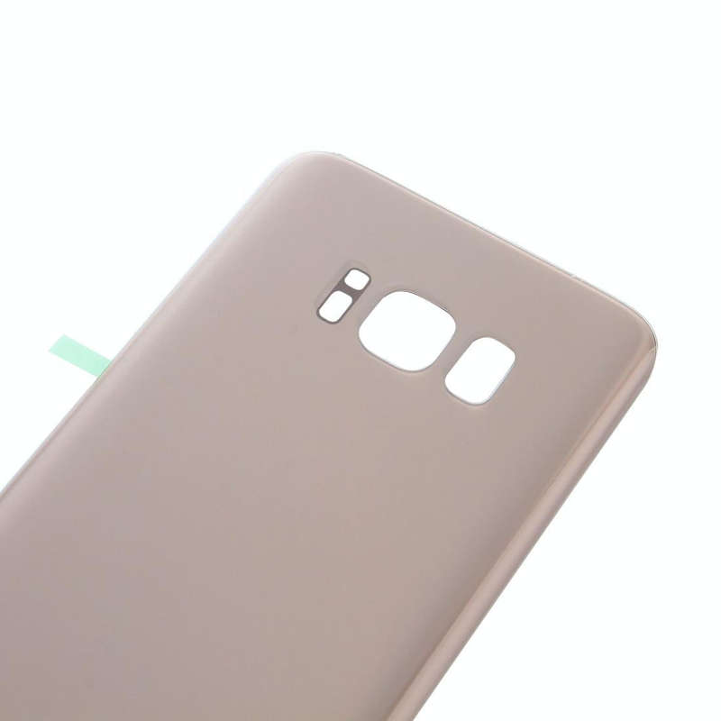 For Galaxy S8 Original Battery Back Cover (Maple Gold)