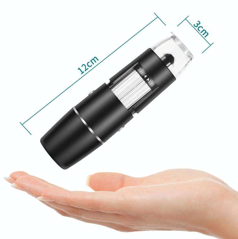 50X-1000X Wireless WIFI Connection LED Light Portable Digital Microscope, Specification: W05