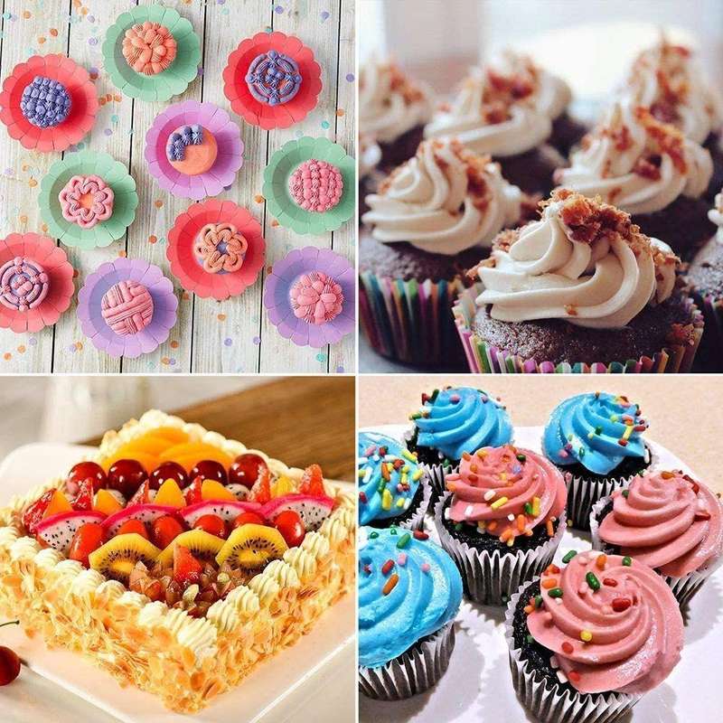 137 in 1 Cake Turntable Set Decorating Mouth Decorating Bag Baking Tool