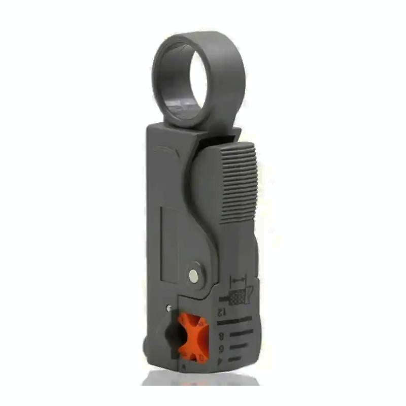 Rotary Coaxial Cable Wire Stripping Stripper Cutter Stripper for RG-59 / 6 / 58 Network Tool Comp...