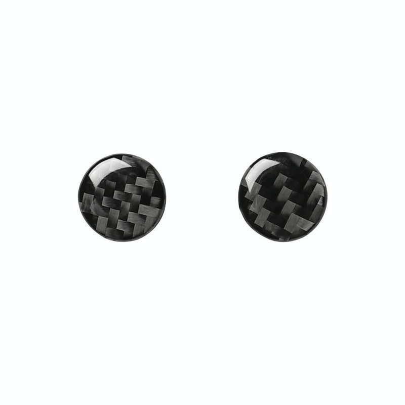Car Carbon Fiber Air Conditioning Button Decorative Sticker for Audi A6 S6 C7 A7 S7 4G8 2012-2018...