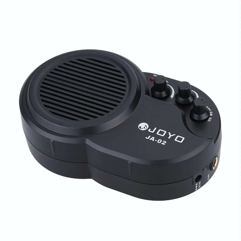 JOYO JA-02 3W Guitar Amplifier Mini Electric Guitar Amp Amplifier Speaker with Volume Tone Distor...