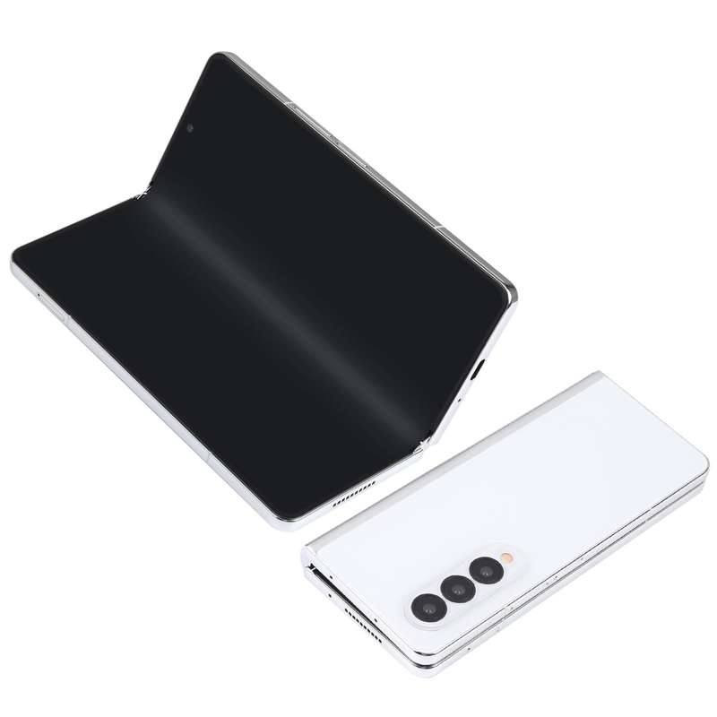 For Samsung Galaxy Z Fold4 Black Screen Non-Working Fake Dummy Display Model(White)