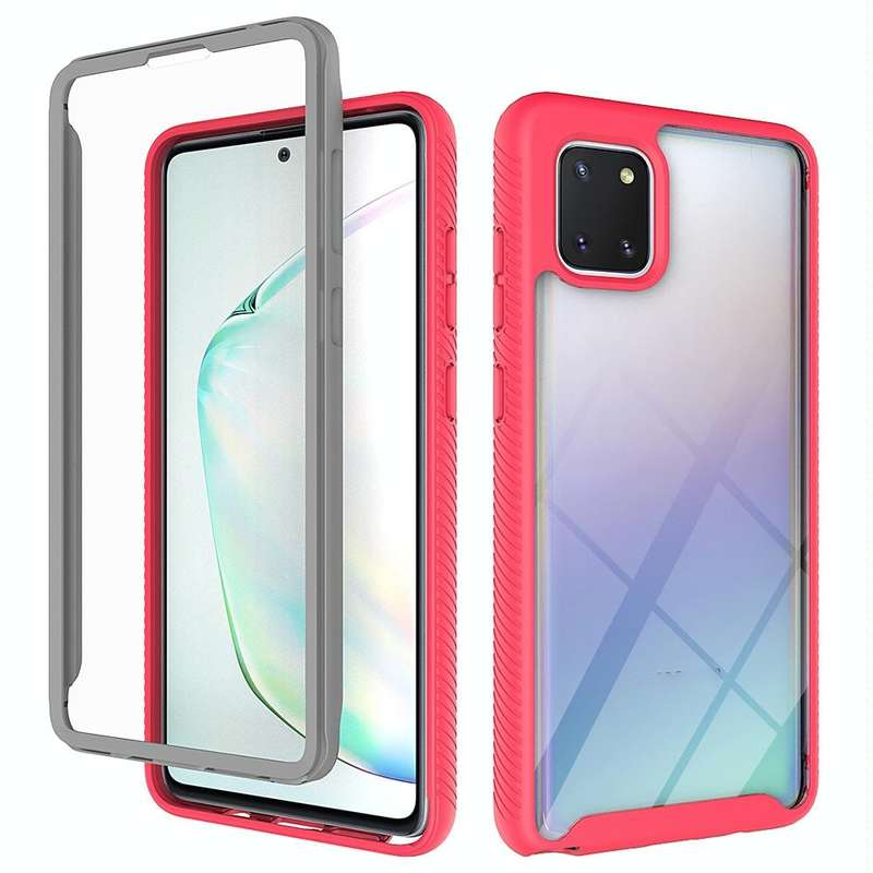 For Samsung Galaxy Note 10 Lite Starry Sky Solid Color Series Shockproof PC + TPU Protective Case...