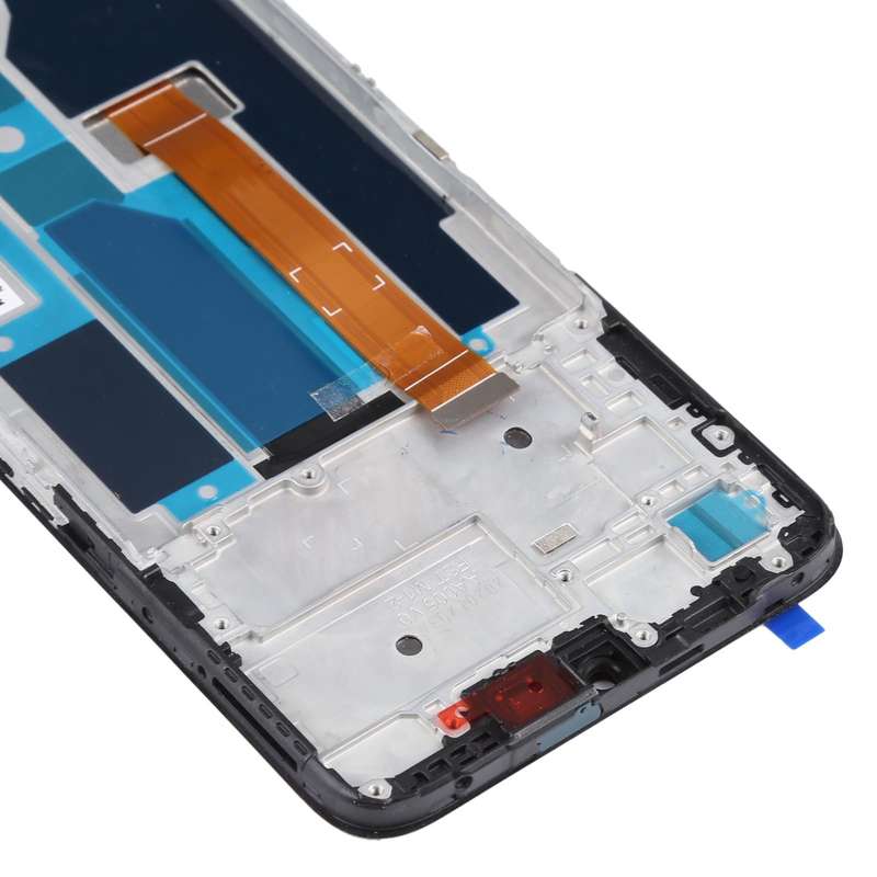 Original LCD Screen and Digitizer Full Assembly With Frame for OPPO A55 5G / Realme V11 5G PEMM00...