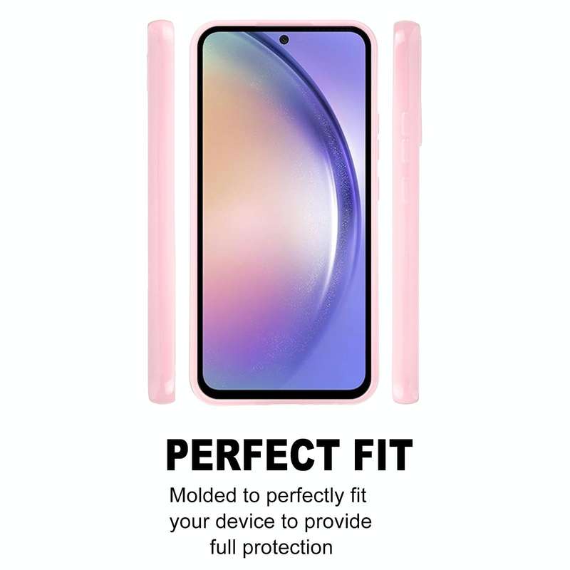 For Samsung Galaxy A54 5G GOOSPERY PEARL JELLY Shockproof TPU Phone Case(Pink)