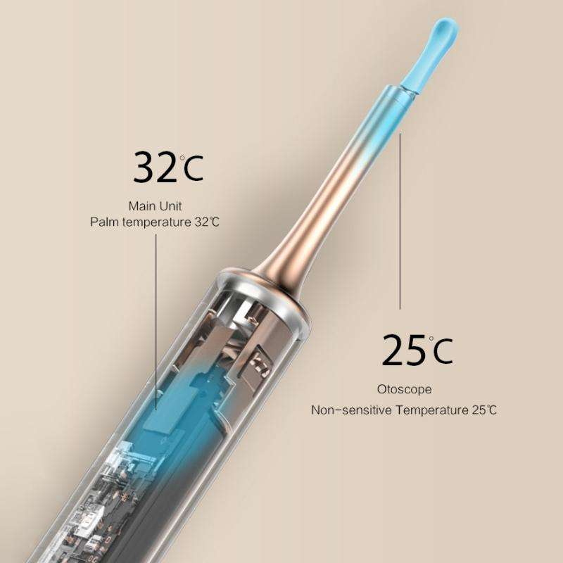 Bebird T15 Smart Visible Luminous Ear Pick Set(Dawn White)