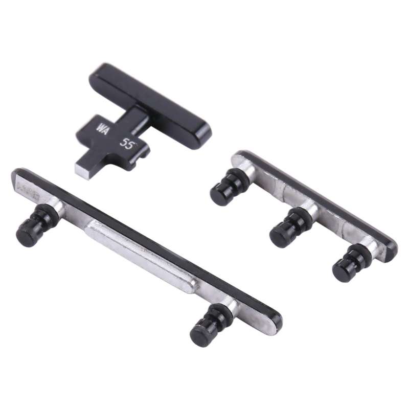For OnePlus 6 Power Button + Volume Control Button(Frosted Black)