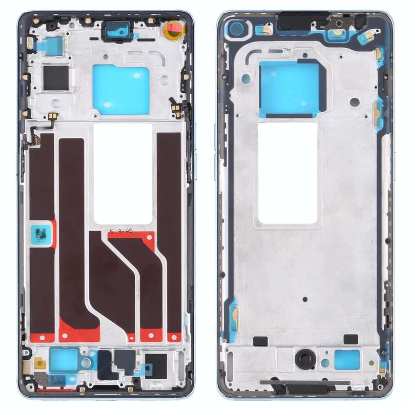 For OPPO Reno6 Pro 5G PEPM00 CPH2249 Original Front Housing LCD Frame Bezel Plate (Green)