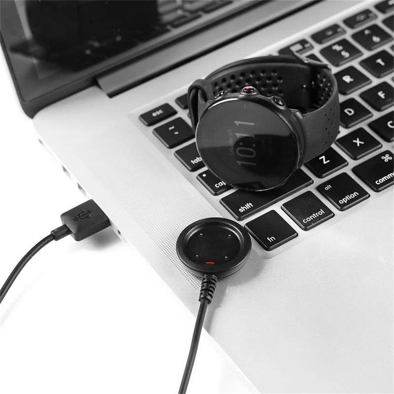 Smart Watch Charging Data Cable for POLAR Grit X / Ignite/ Vantage V / Vantage M Length : 1m(Black)