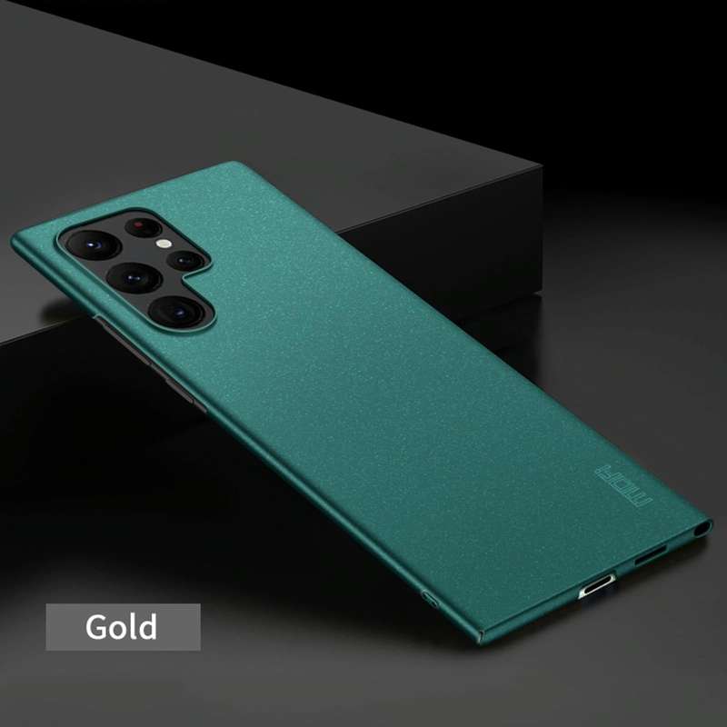 For Samsung Galaxy S22 Ultra 5G MOFI Fandun Series Frosted Ultra-thin PC Hard Phone Case(Green)