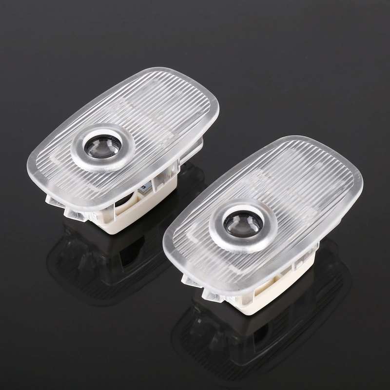 2 PCS Car 3D Door Logo Light Brand Shadow Lights Courtesy Lamp for Mercedes-Benz E-Class Coupe / ...