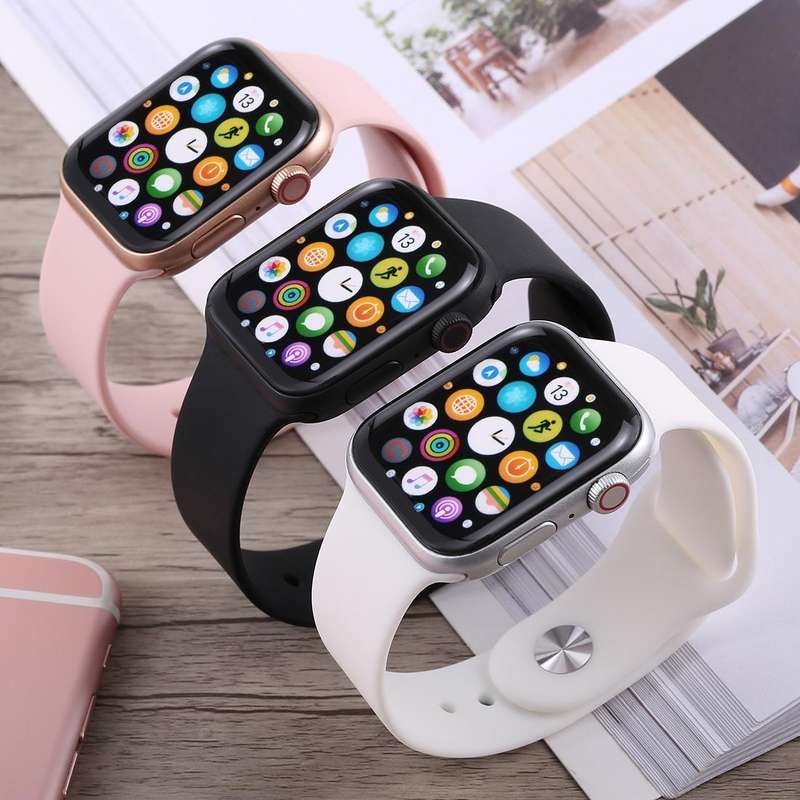 For Apple Watch Series 4 40mm Color Screen Non-Working Fake Dummy Display Model (Pink)