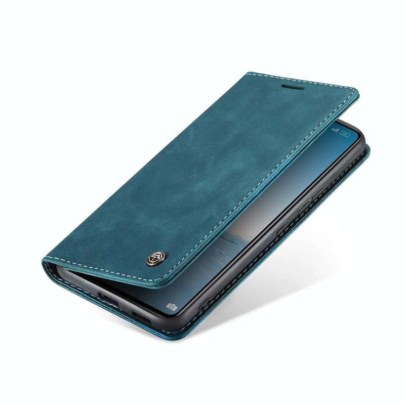 For Xiaomi 12 Lite CaseMe 013 Multifunctional Horizontal Flip Leather Phone Case(Blue)