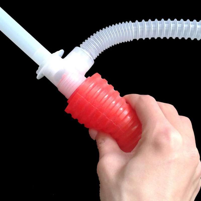 Creative Hand Manual Gas Oil Water Liquid Transfer Pump Siphon Hose for Car Motorcyle Truck Car L...