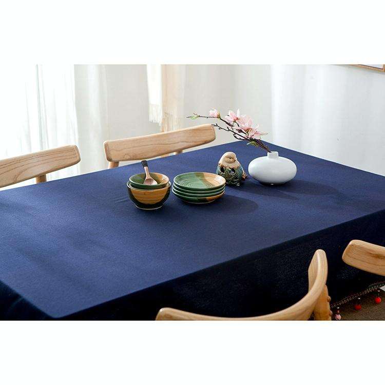 New Fashion European Ethnic Style Colorful Ball Tassel Cotton Tablecloth