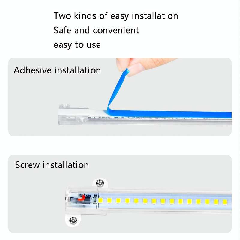 LED Plant Lamp Household Full Spectral Filling Hard Lamp Strip, Style: 50cm 1 Head(Sun Light EU P...