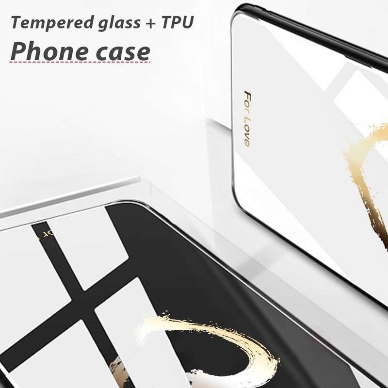 For Samsung Galaxy A04 Colorful Painted Glass Phone Case(Flower)