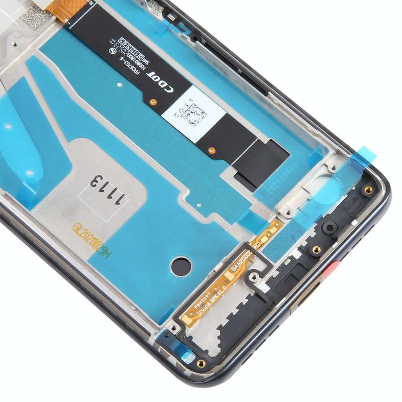 For TCL 20 5G OEM LCD Screen Digitizer Full Assembly with Frame (Black)