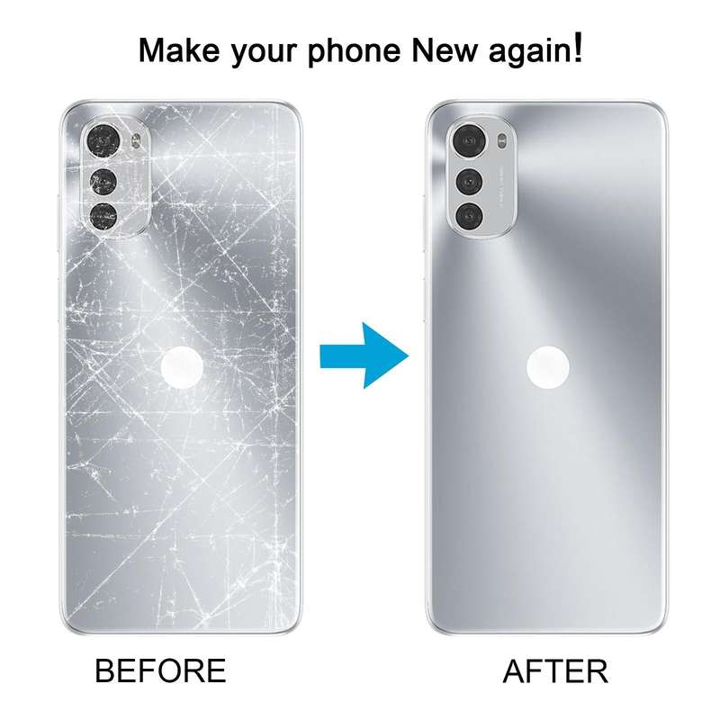 For Motorola Moto E32 Original Battery Back Cover(Grey)