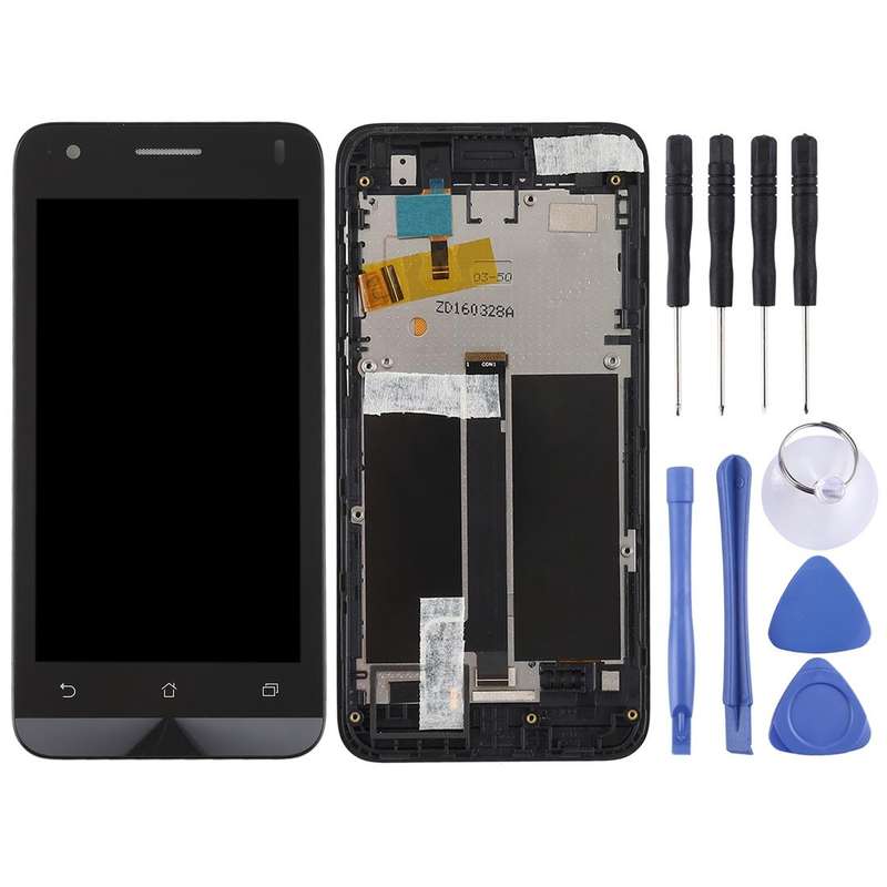 OEM LCD Screen for Asus Zenfone C ZC451CG Digitizer Full Assembly with FrameBlack)
