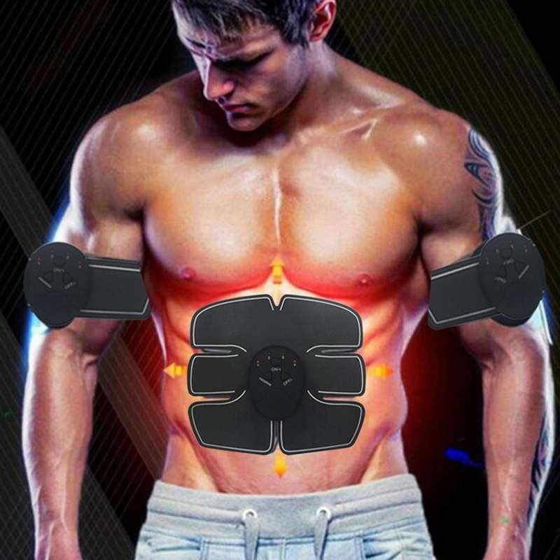 Intelligent Shaping System EMS Body Toning Electrode Kit Muscle Stimulator Home Fitness Training ...