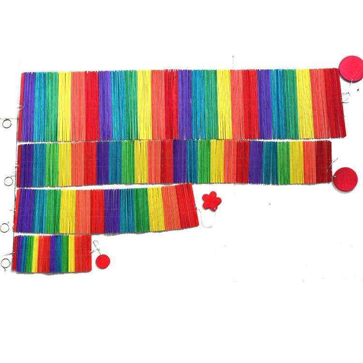 Classroom Wall Hanging Curtain Color Rotation Wind Turn, Size: 90x20cm