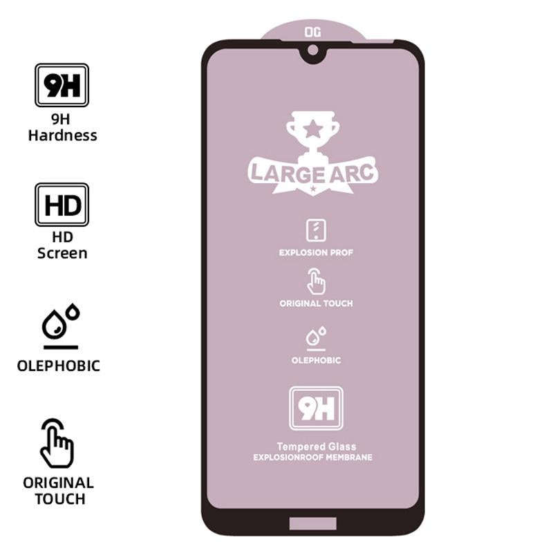 For Xiaomi Pocophone F1 9H HD Large Arc High Alumina Full Screen Tempered Glass Film