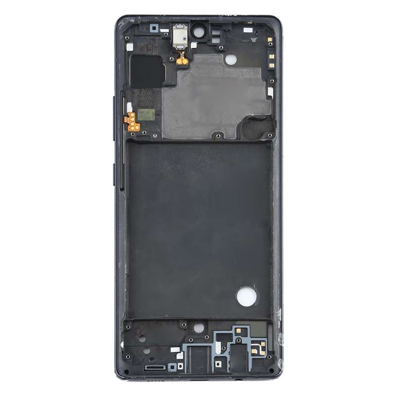 For Samsung Galaxy A71 5G SM-A716  Middle Frame Bezel Plate (Black)