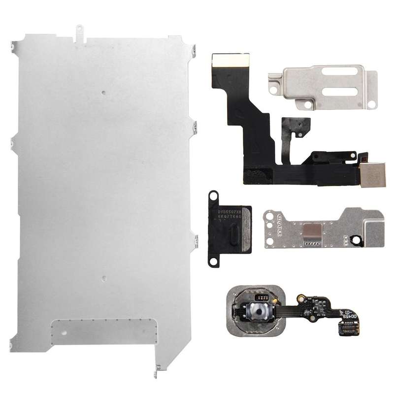 6 in 1 for iPhone 6s Plus LCD Repair Accessories Part Set(White)