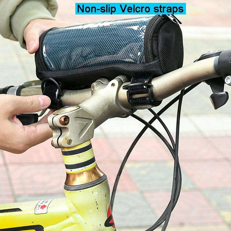 For JBL FLIP5/6/7 Speaker Bicycle Front Bag Outdoor Riding Audio Messenger Shoulder Bag(Black)