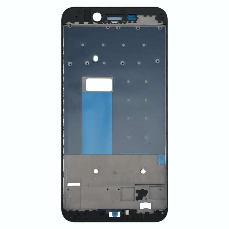 For OPPO A77 / F3 Front Housing LCD Frame Bezel Plate  (Black)