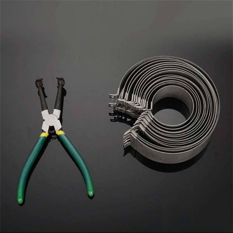 14 Rings Piston Ring Compressor Plier Clamp Remover Assembly Engine Tool Cylinder Installer Ratch...