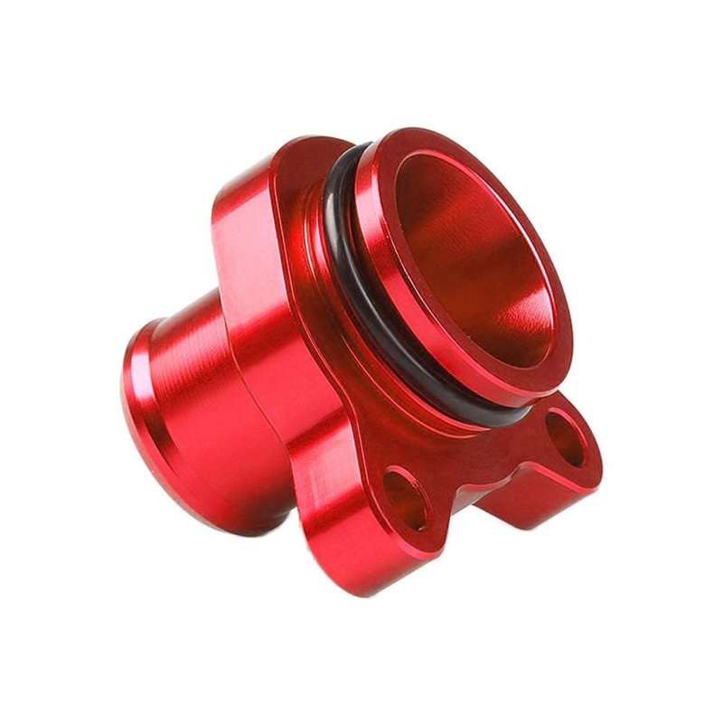 Car Water Hose Joint Pipe Adaptor with Clamps 11537541992 for BMW 335i (Red)