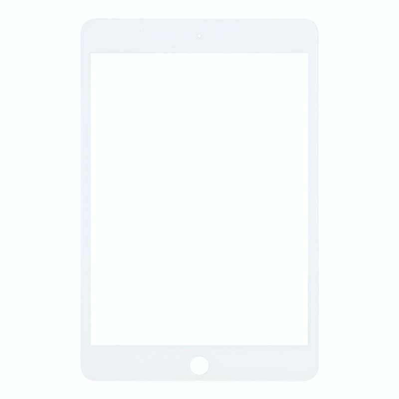 For iPad mini 4 Front Screen Outer Glass Lens with OCA Optically Clear Adhesive(White)