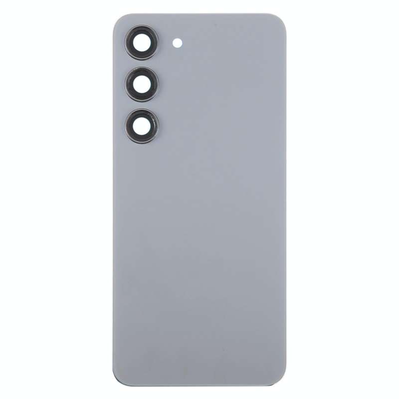 For Samsung Galaxy S23 SM-S911B OEM Glass Battery Back Cover with Camera Lens Cover(Grey)