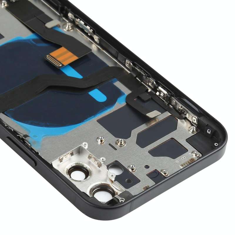 Battery Back Cover Assembly (with Side Keys & Speaker Ringer Buzzer & Motor & Camera Lens & Card ...