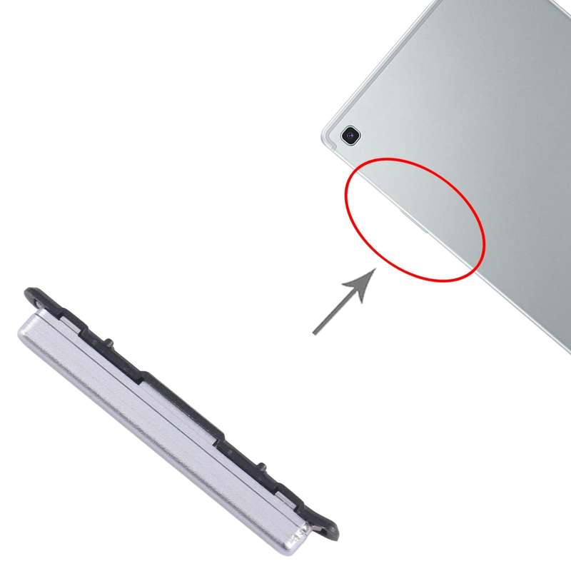 For Samsung Galaxy Tab S5e SM-T725 Original Volume Control Button (Silver)