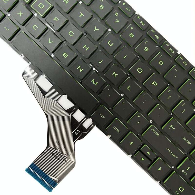 For HP Pavilion Gaming 15-DK US Version Laptop Backlight Keyboard(Green)