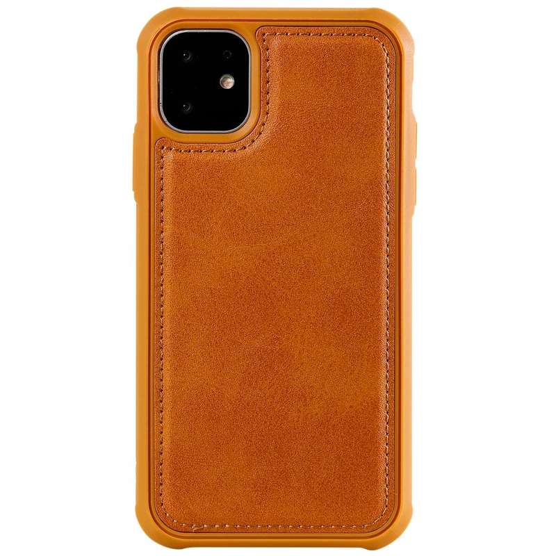 For iPhone 11 Multifunctional Detachable Magnetic Horizontal Flip Leather Case with Card Slots & ...