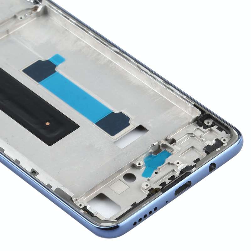 Original Front Housing LCD Frame Bezel Plate for Xiaomi Mi 10T Lite 5G M2007J17G (Black)