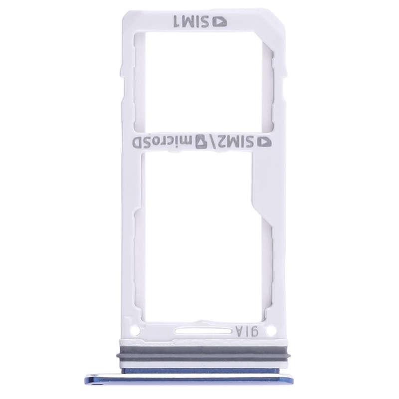 For Galaxy Note 8 2 SIM Card Tray / Micro SD Card Tray (Blue)